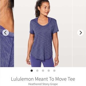 Lululemon Meant To Move Tee